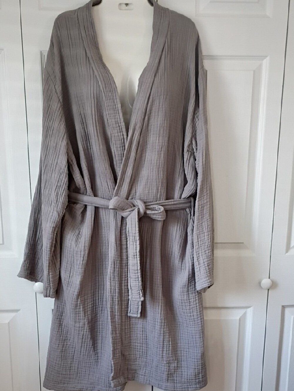 Parachute Neutral Taupe Gauze Robe XL